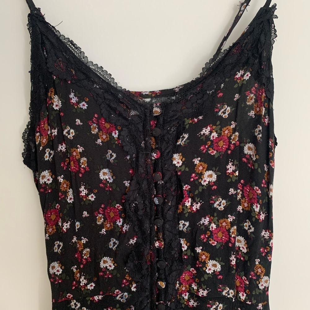 Women’s medium floral jumpsuit